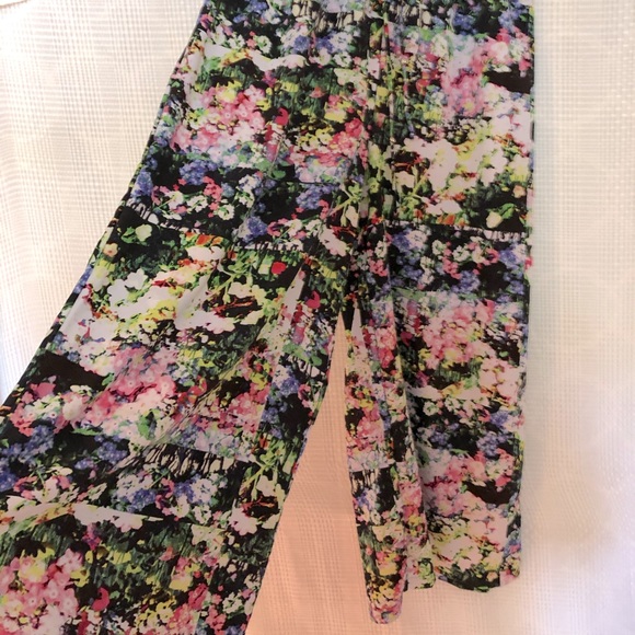 🌸SUMMER PALAZZO PANTS🌸SZ M🌸LIKE NEW!🌸GORGEOUS - Picture 1 of 10